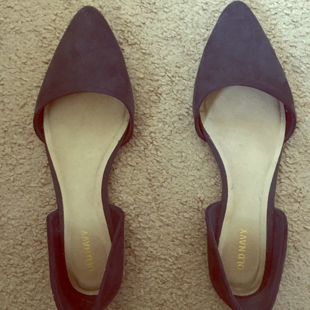 Old Navy flats in navy blue